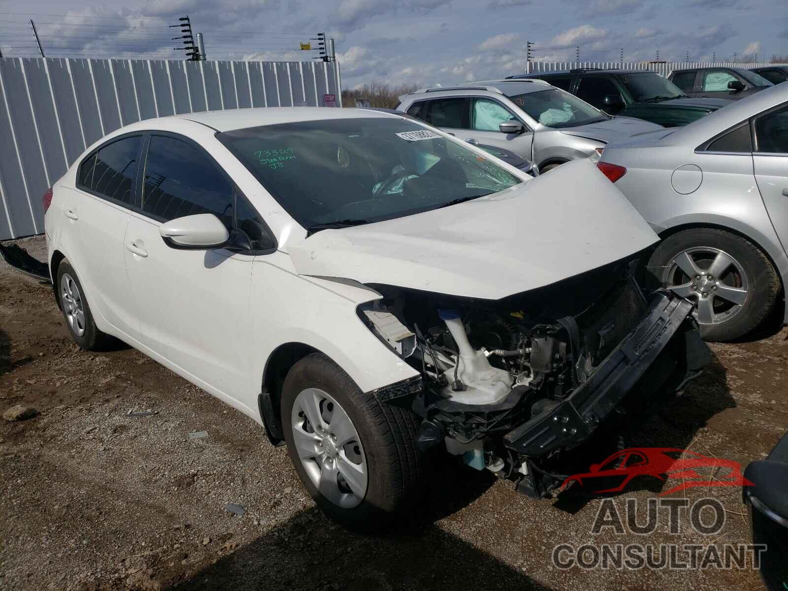 KIA FORTE 2017 - 3KPFL4A72HE072082