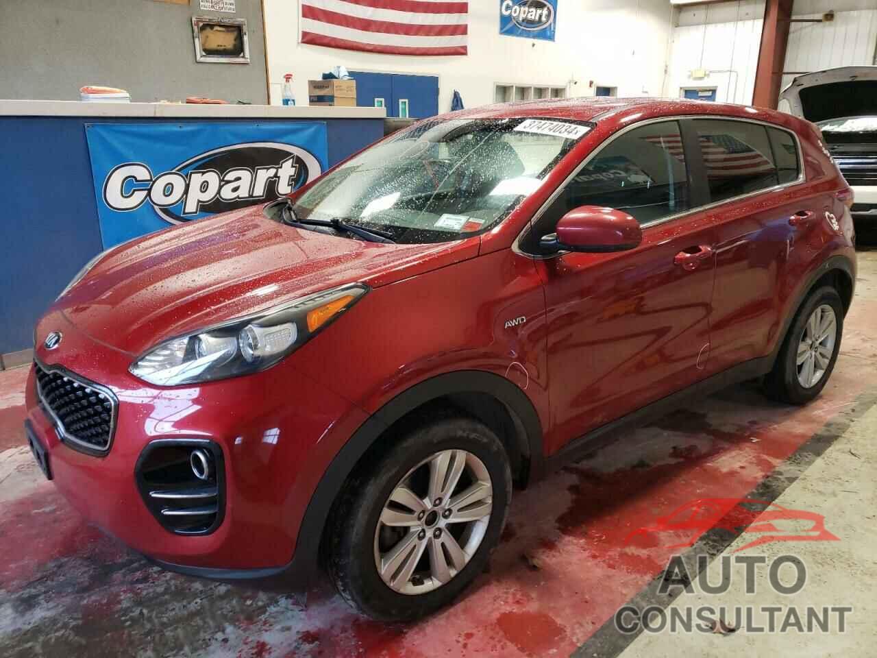 KIA SPORTAGE 2017 - KNDPMCAC3H7161524