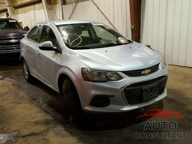 CHEVROLET SONIC 2017 - 1G1JD5SH6H4144612