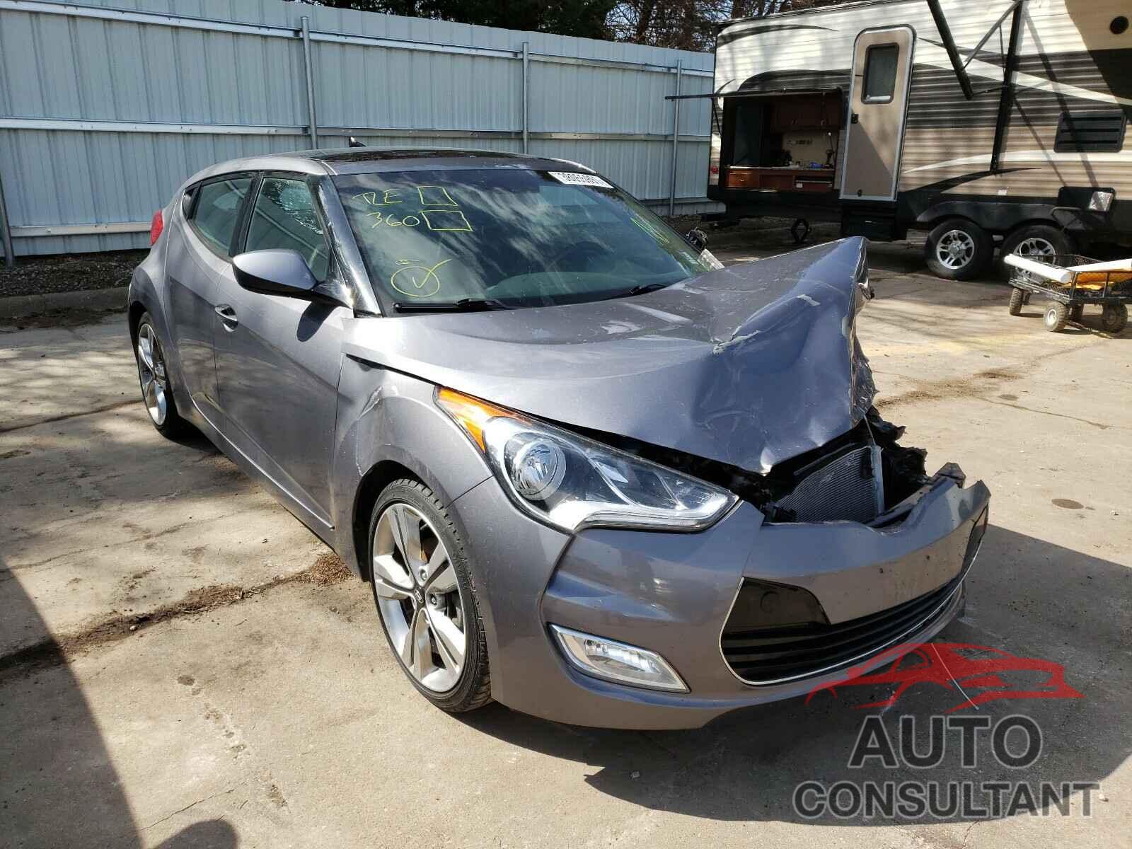 HYUNDAI VELOSTER 2016 - KMHTC6AD3GU252669