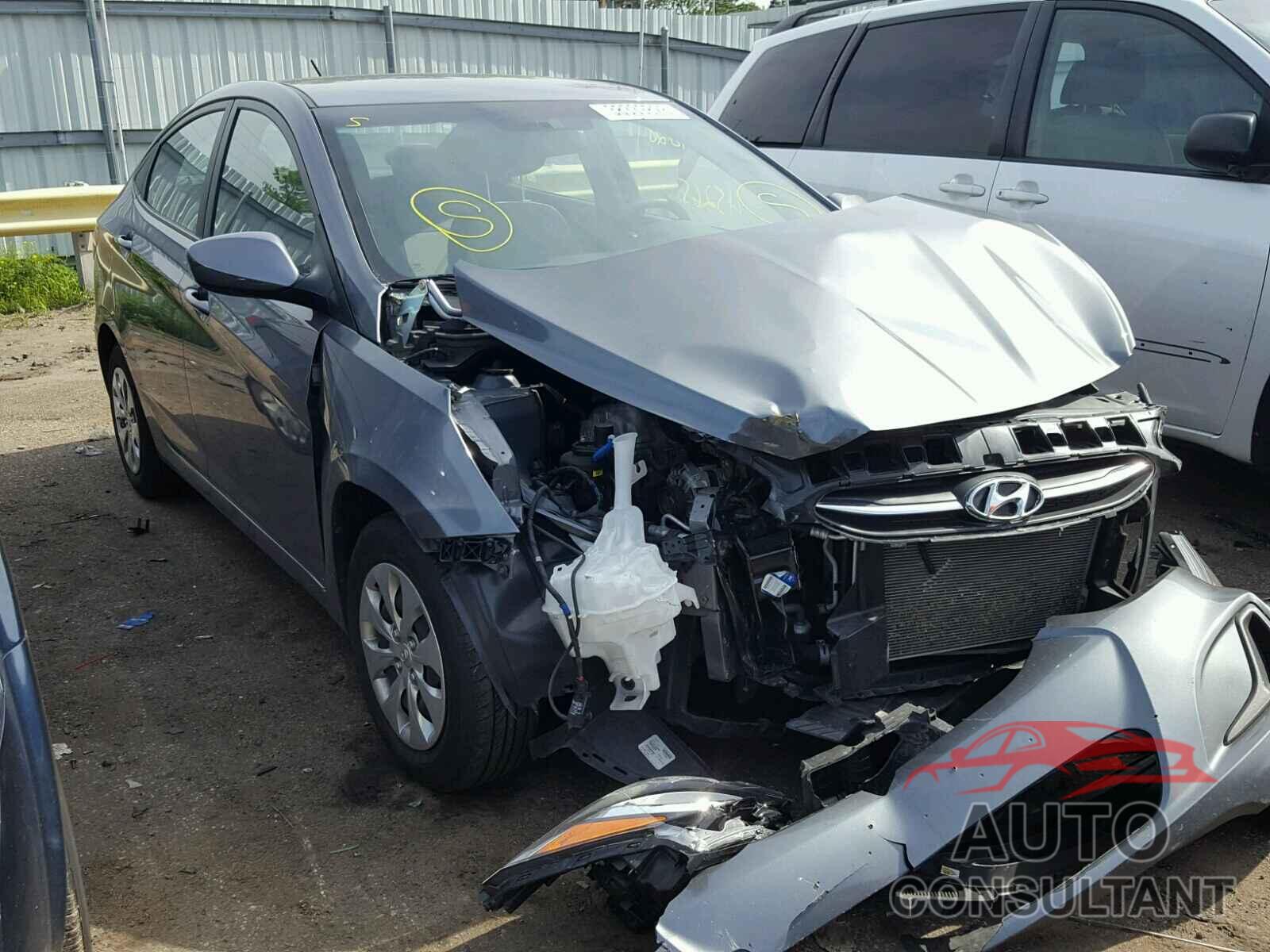 HYUNDAI ACCENT 2016 - KMHCT4AEXGU089483