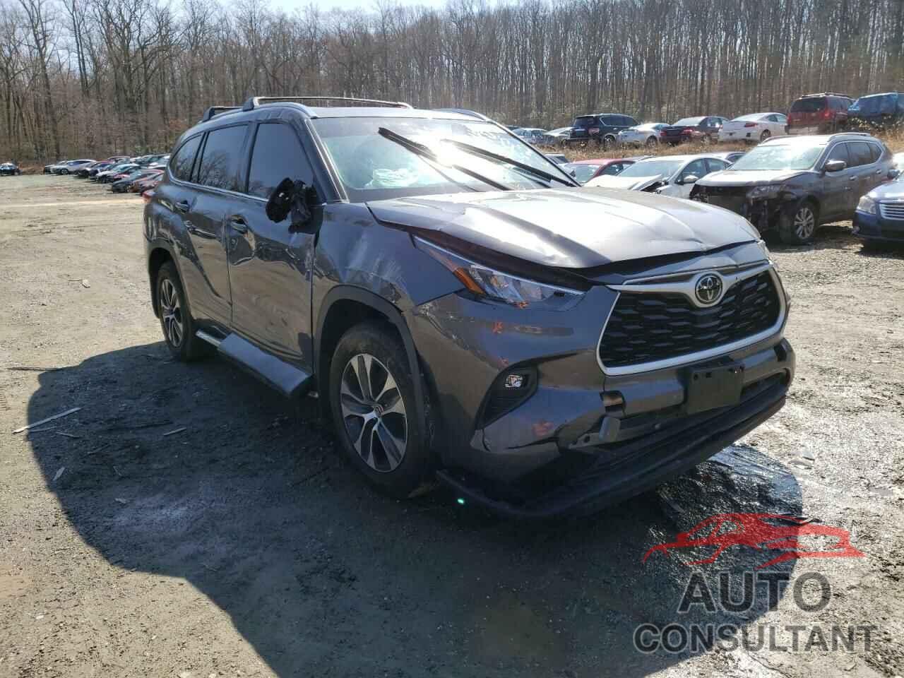 TOYOTA HIGHLANDER 2020 - 5TDGZRBH6LS018337