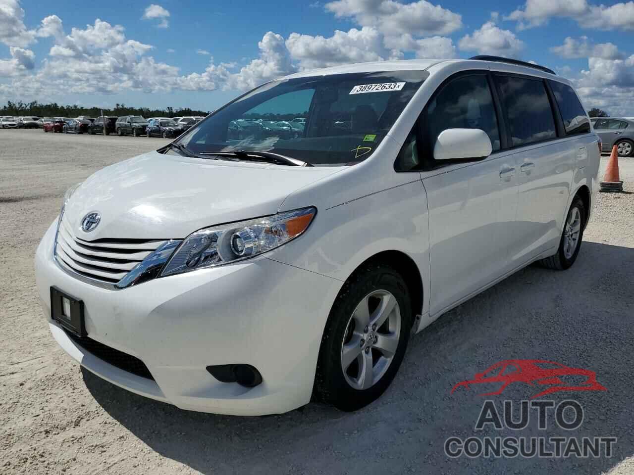 TOYOTA SIENNA 2017 - 5TDKZ3DC3HS833224