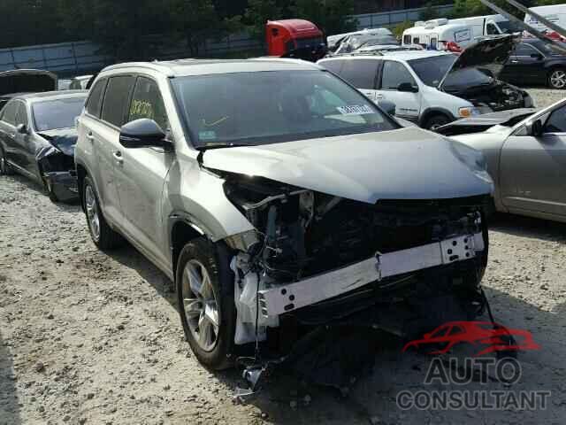 TOYOTA HIGHLANDER 2015 - 5TDDKRFH3FS154656