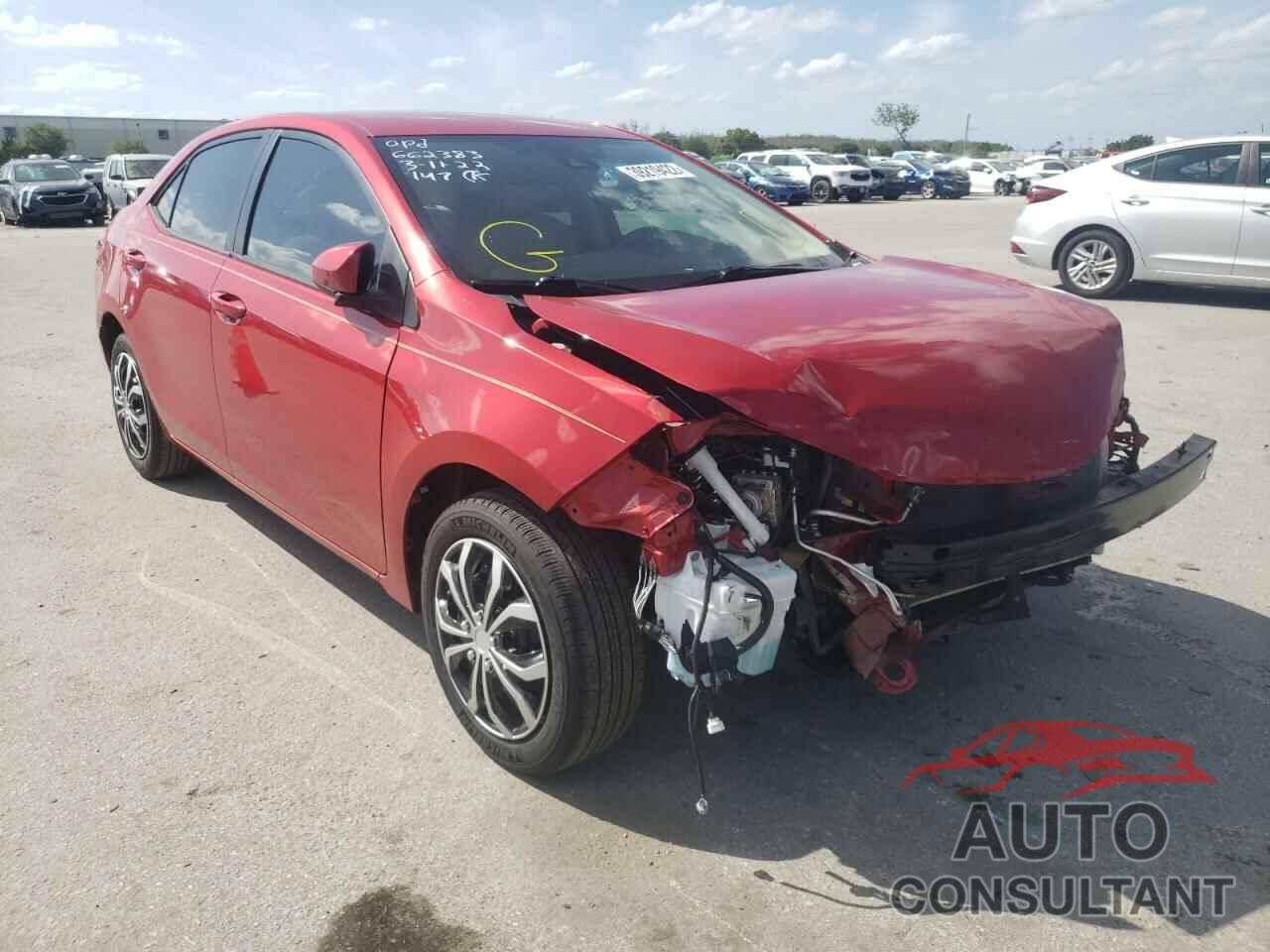 TOYOTA COROLLA 2017 - 2T1BURHE5HC949854