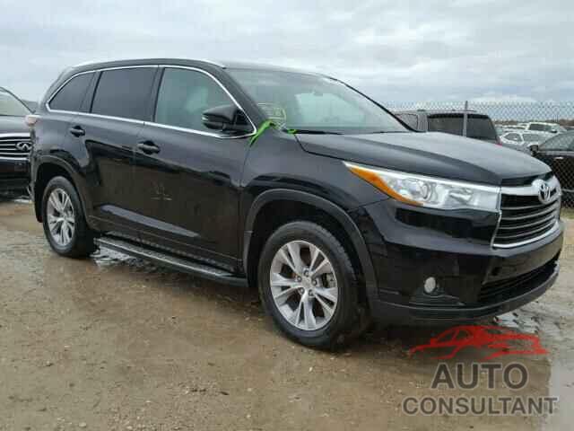 TOYOTA HIGHLANDER 2015 - 5TDKKRFH1FS077406
