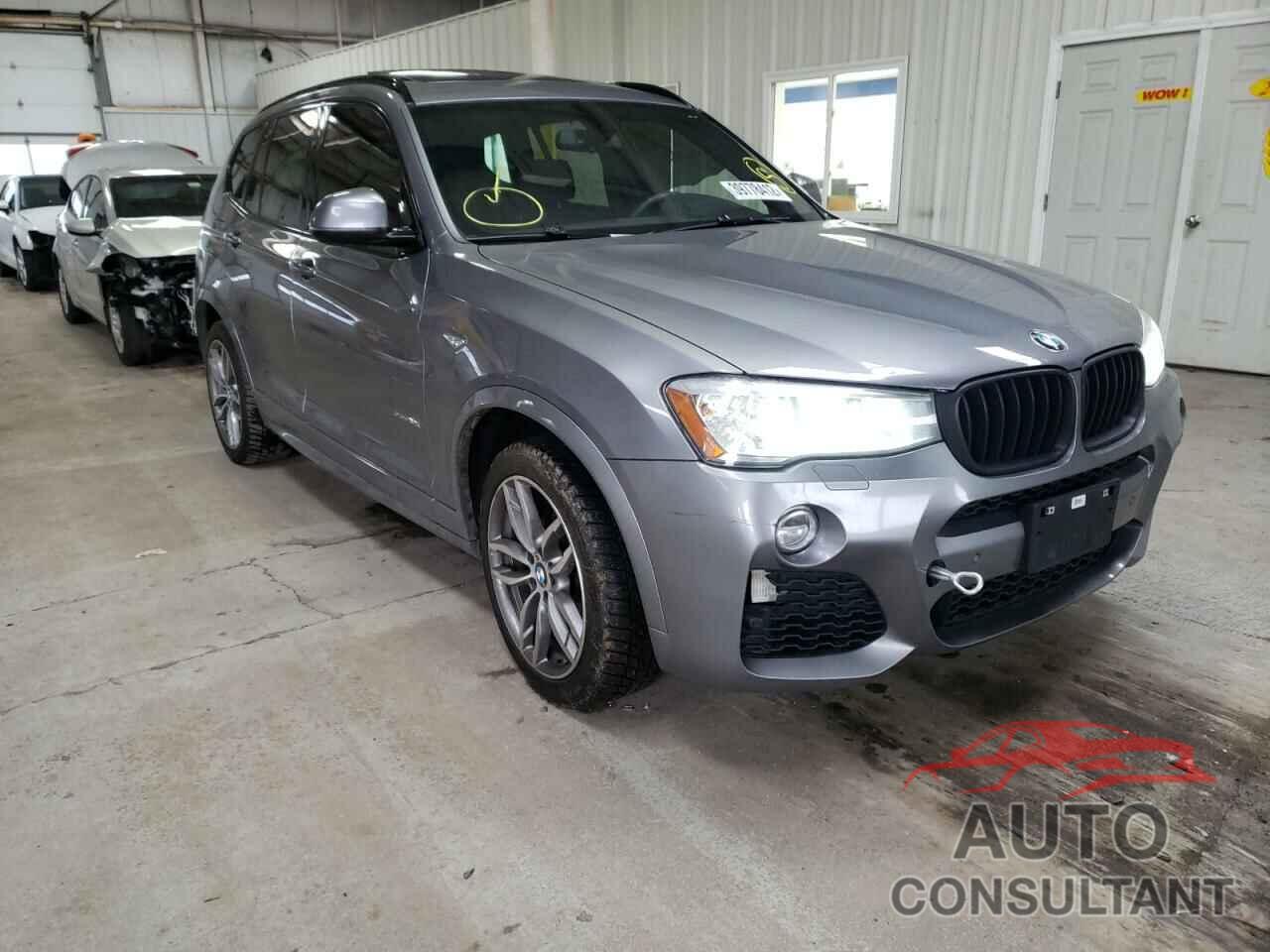 BMW X3 2017 - 5UXWX7C34H0W39450