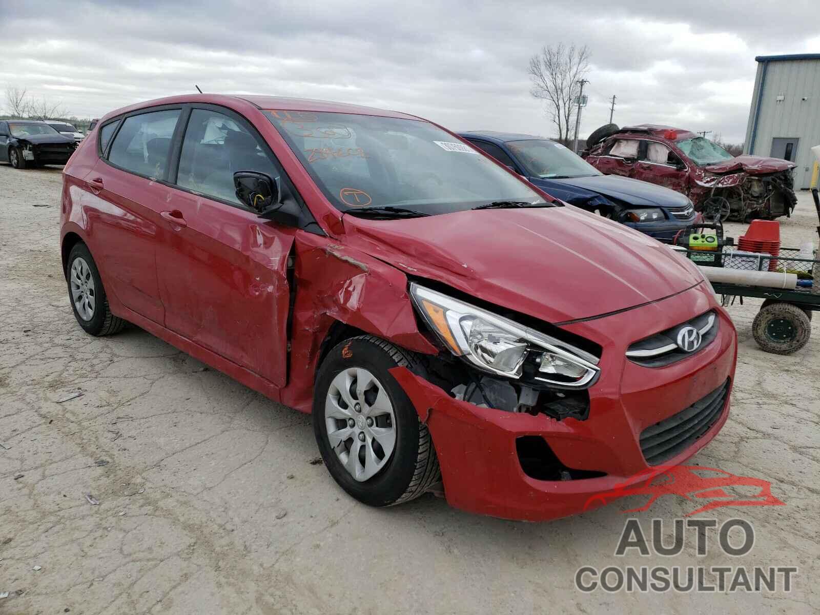 HYUNDAI ACCENT 2016 - KMHCT5AE7GU284608
