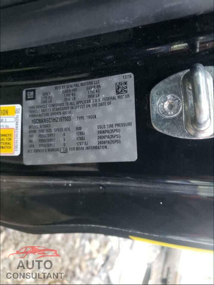 CHEVROLET SILVERADO 2017 - 1FA6P8CFXH5225048
