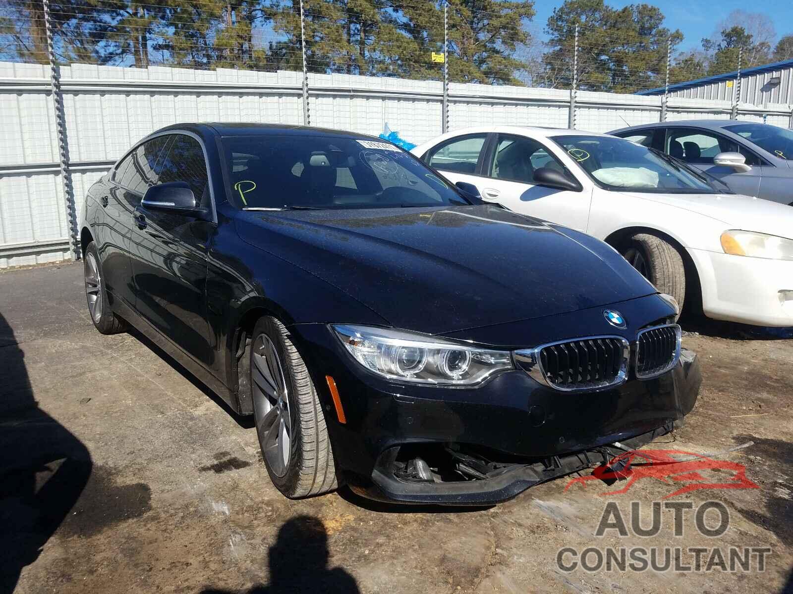 BMW 4 SERIES 2017 - WBA4F9C34HG812721