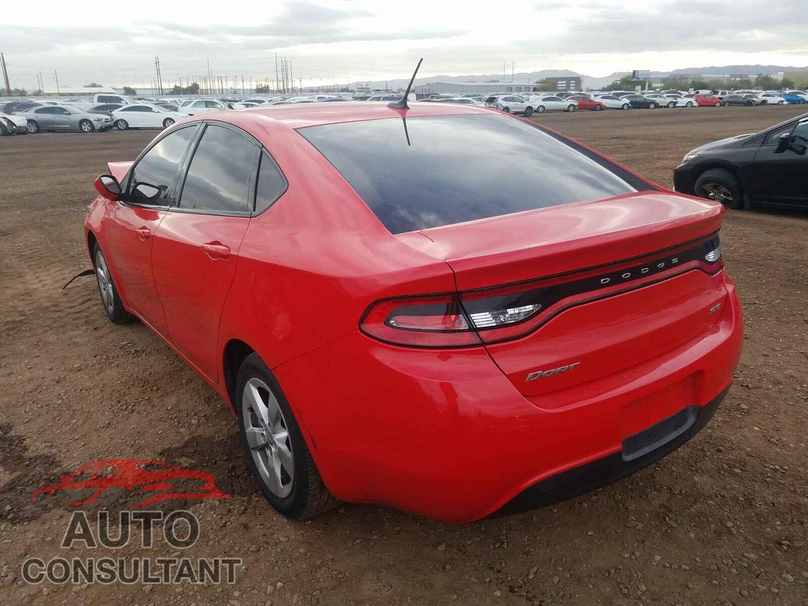 DODGE DART 2016 - 1C3CDFBB4GD652873