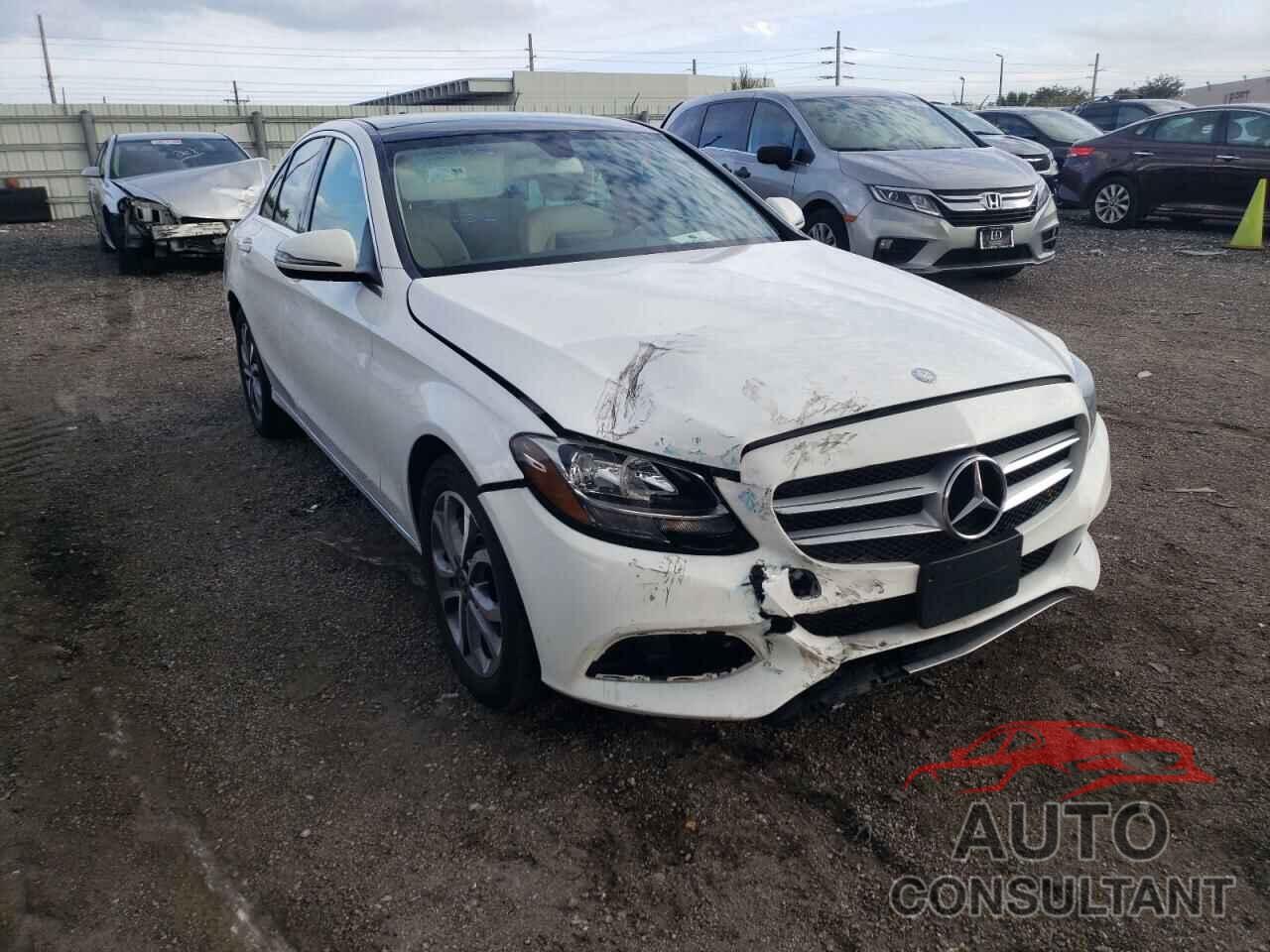 MERCEDES-BENZ C-CLASS 2017 - 55SWF4KB9HU226581