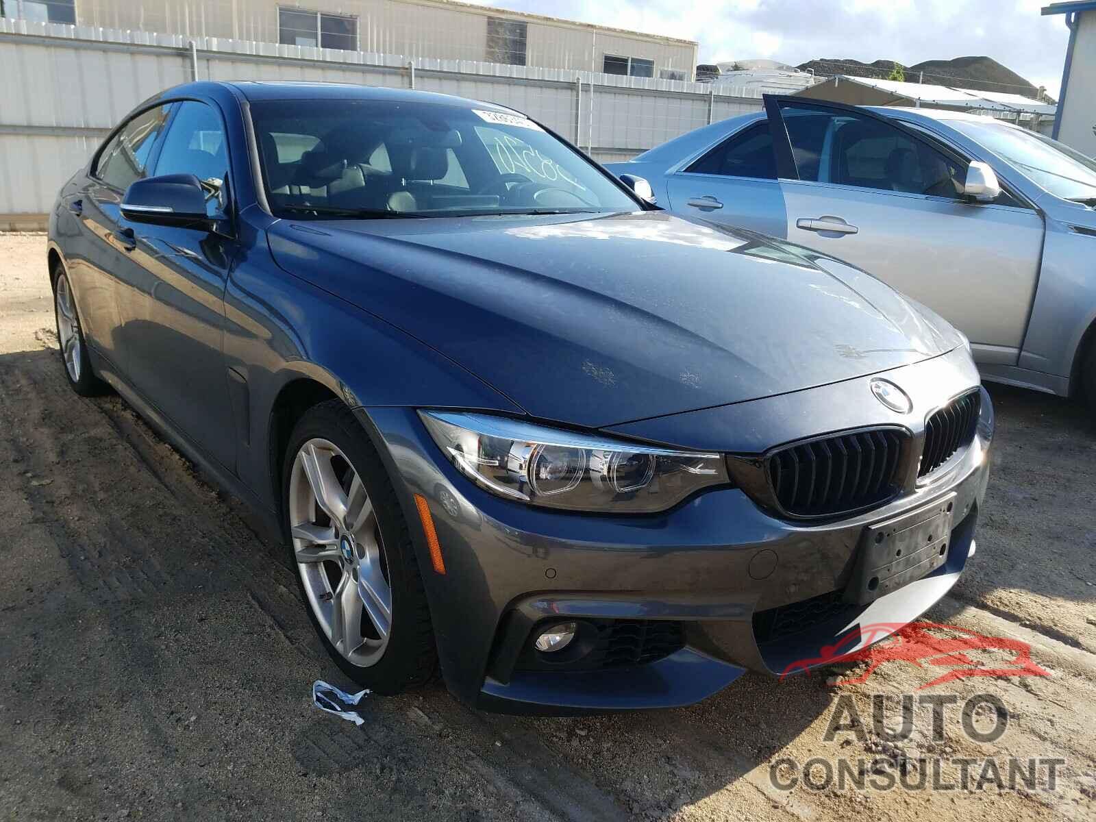 BMW 4 SERIES 2018 - WBA4J5C50JBF20255