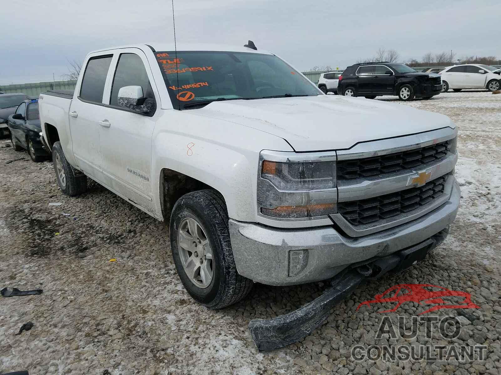 CHEVROLET SILVERADO 2018 - 3GCUKREC3JG414874