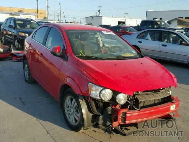 CHEVROLET SONIC 2016 - 1G1JC5SH8G4121933