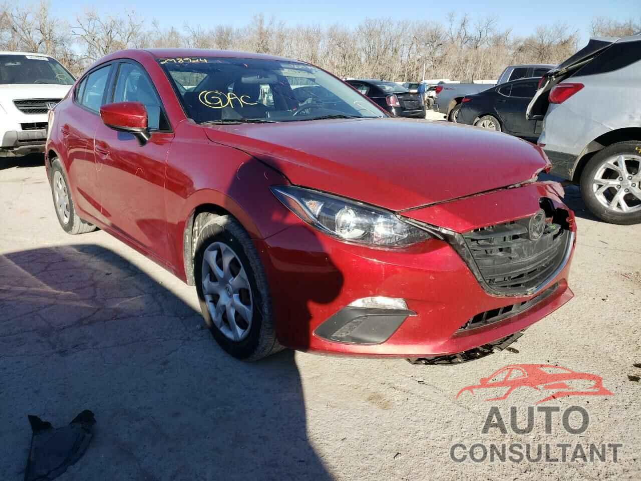 MAZDA 3 2016 - 3MZBM1T72GM298924