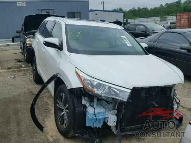 TOYOTA HIGHLANDER 2016 - 5TDJKRFH5GS283826