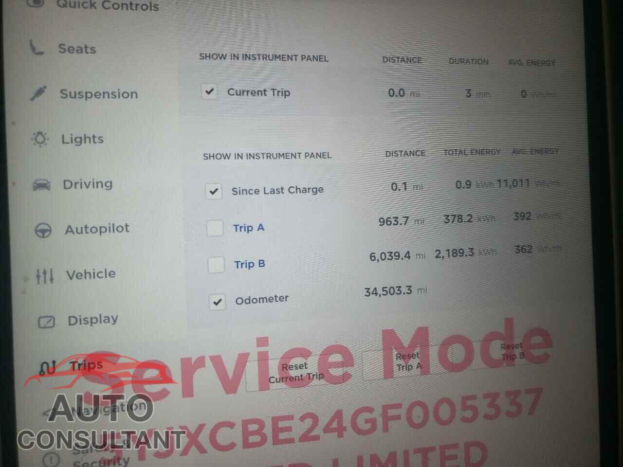 TESLA MODEL X 2016 - 5YJXCBE24GF005337