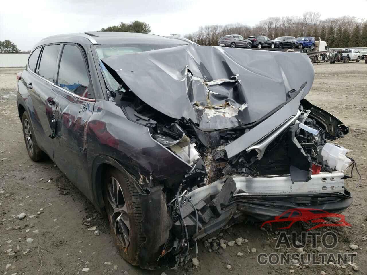 TOYOTA HIGHLANDER 2021 - 5TDGZRAH4MS516667