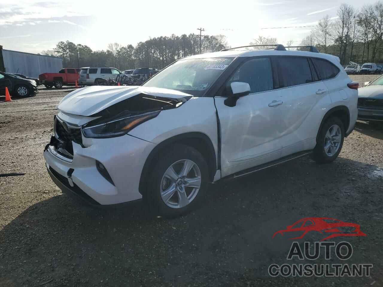 TOYOTA HIGHLANDER 2021 - 5TDZZRAH5MS521238