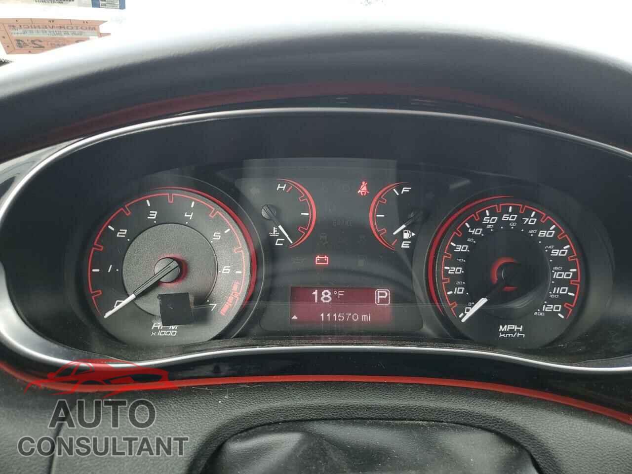 DODGE DART 2015 - 1C3CDFBB4FD222498