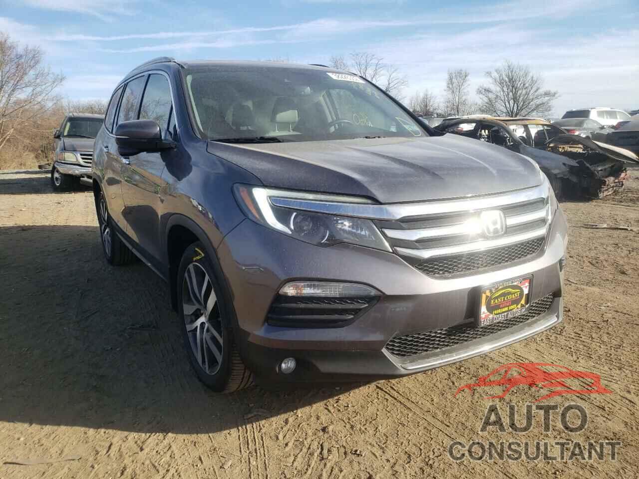 HONDA PILOT 2016 - 5FNYF6H91GB089824