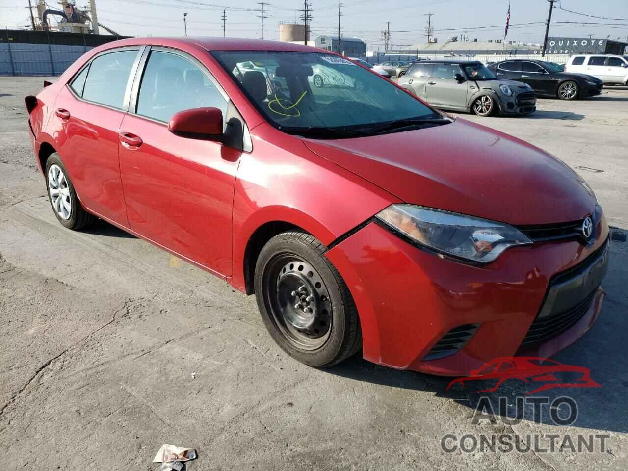 TOYOTA COROLLA 2016 - 2T1BURHE5GC542972