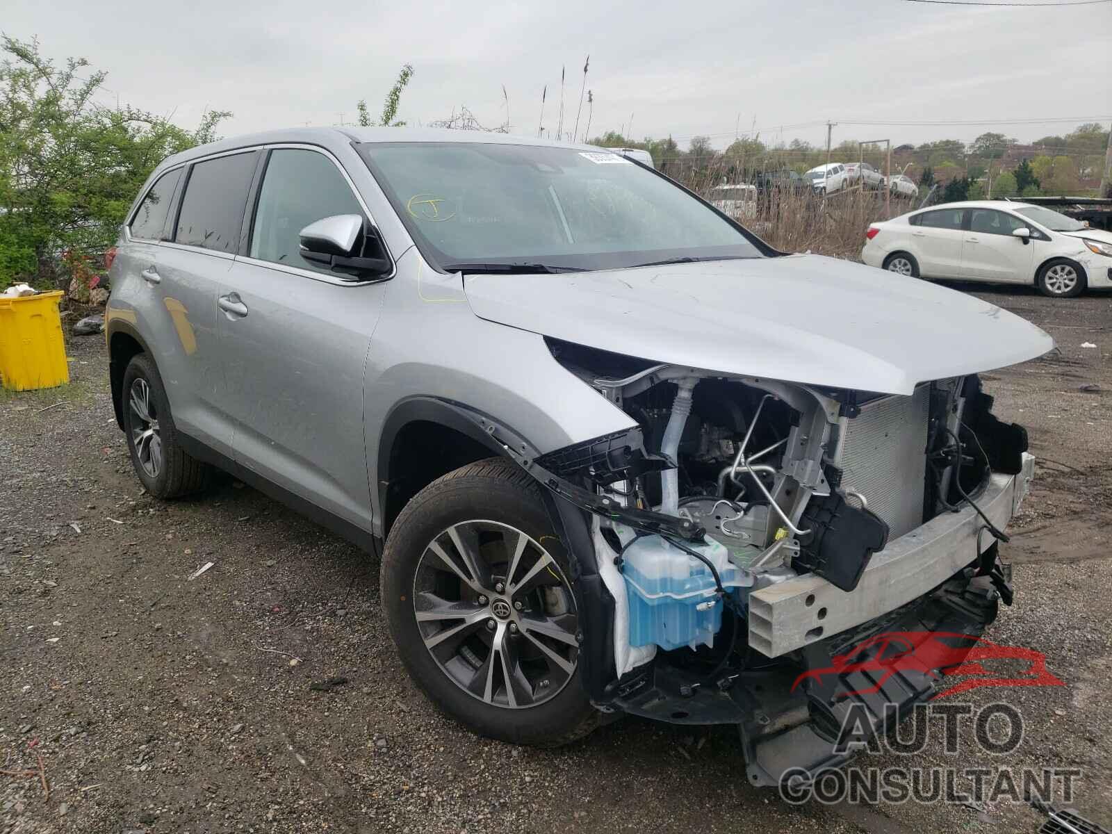 TOYOTA HIGHLANDER 2019 - 5TDBZRFHXKS744575