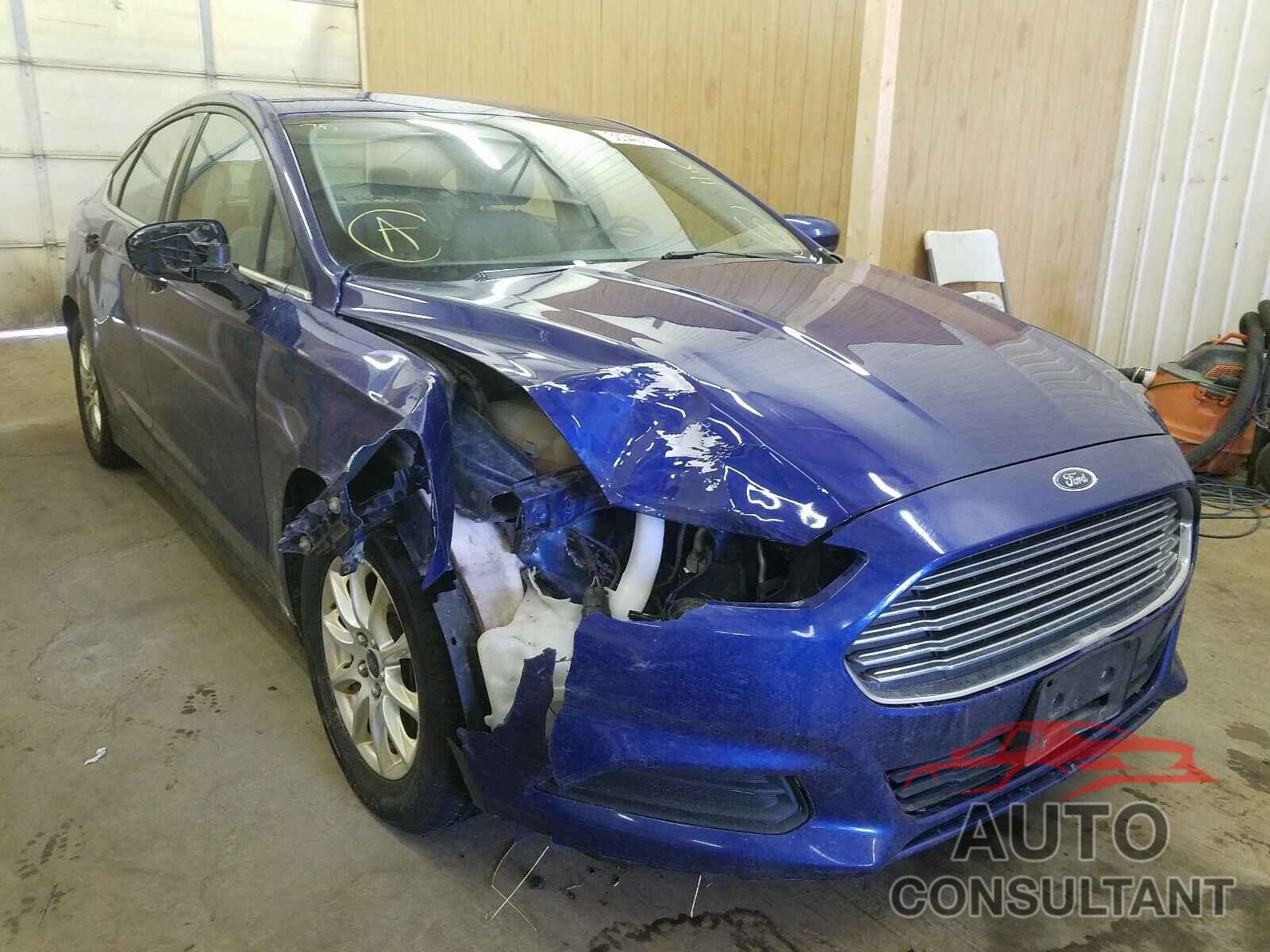 FORD FUSION 2016 - 3FA6P0G77GR315189