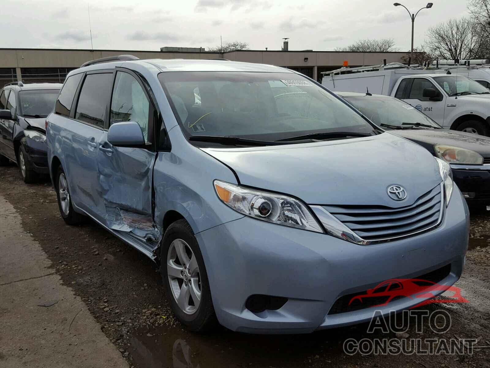 TOYOTA SIENNA 2016 - 5TDKK3DC4GS709613