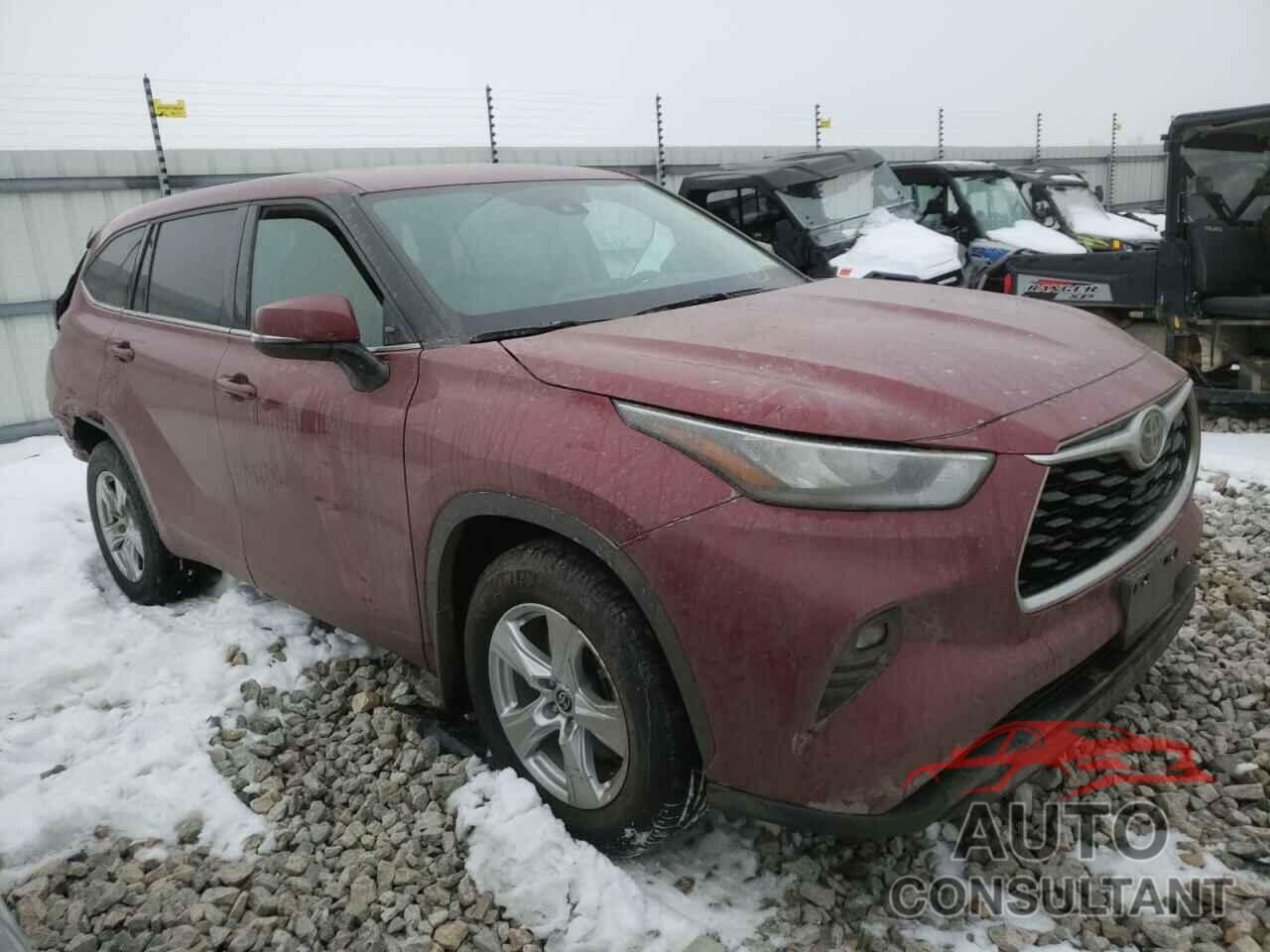 TOYOTA HIGHLANDER 2020 - 5TDBZRBH0LS521775