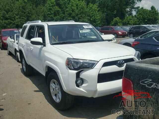 TOYOTA 4RUNNER 2016 - JTEZU5JR2G5121580