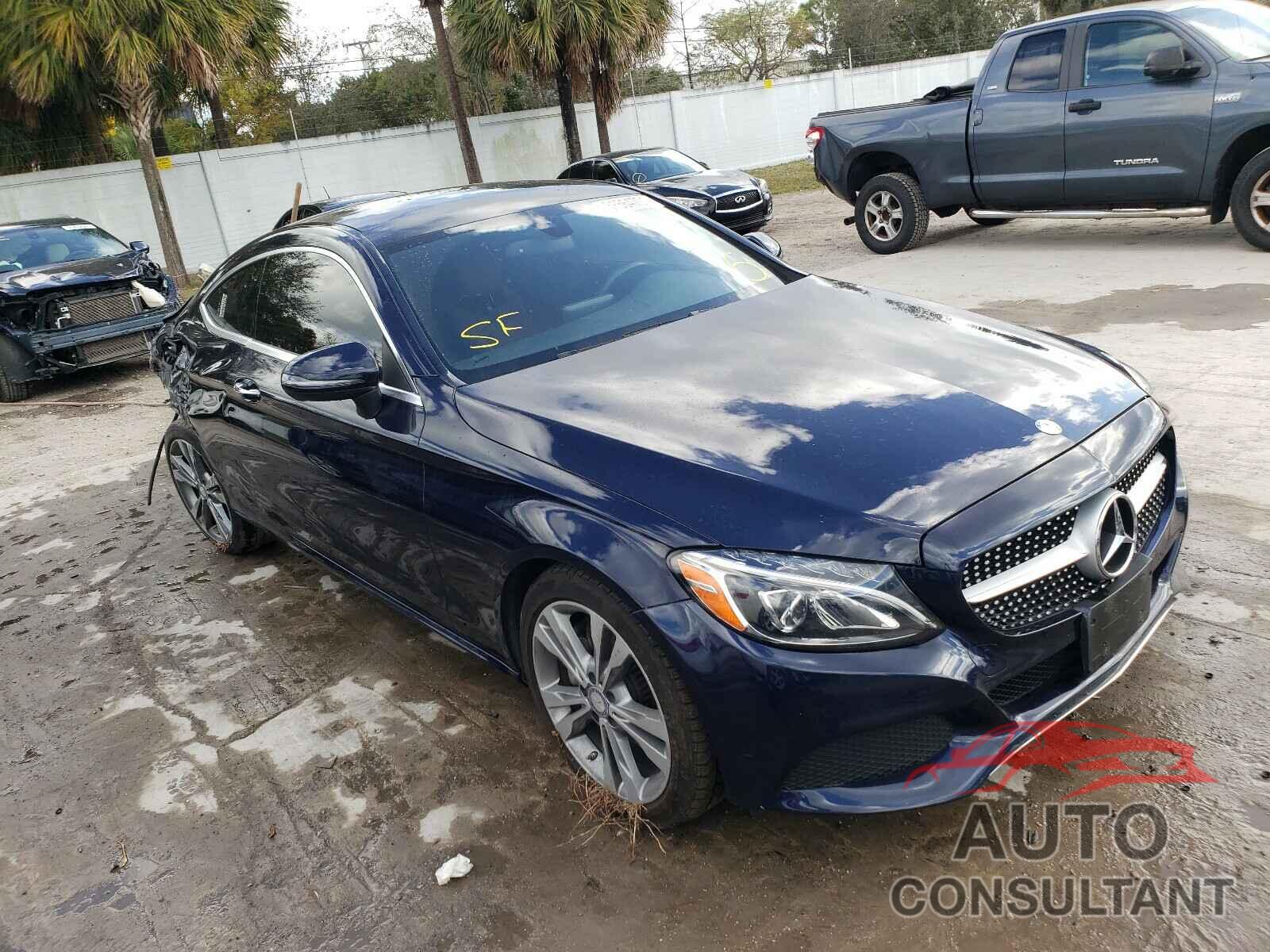 MERCEDES-BENZ C CLASS 2017 - WDDWJ4KB5HF399497