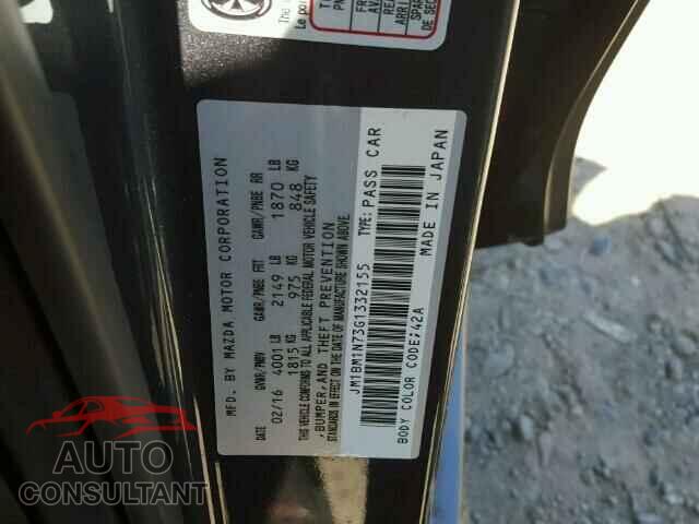 MAZDA 3 2016 - JM3KFBCM8J0343116