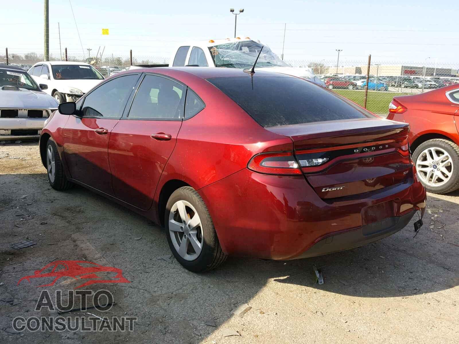 DODGE DART 2015 - 1C3CDFBB2FD319604