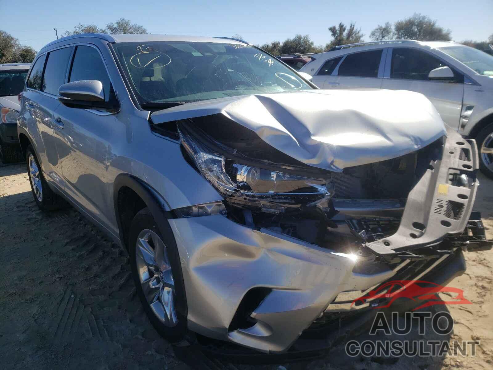 TOYOTA HIGHLANDER 2019 - 5TDYZRFH1KS334306
