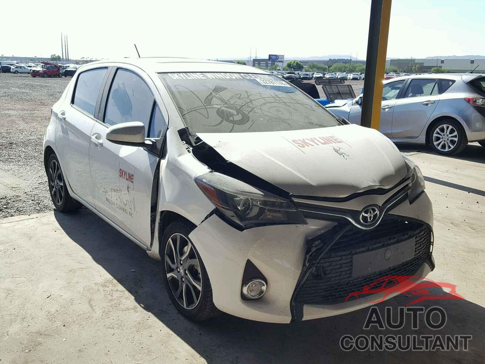 TOYOTA YARIS 2015 - VNKKTUD37FA036113
