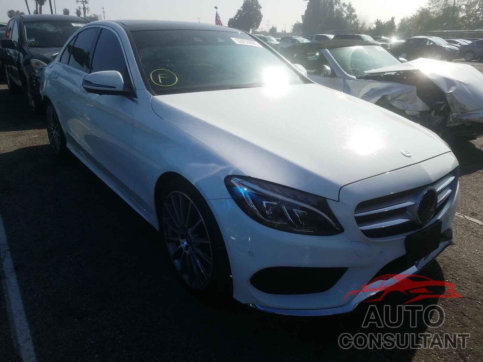 MERCEDES-BENZ C CLASS 2017 - 55SWF4JB5HU216292