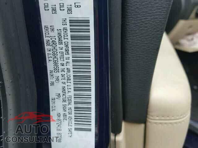 DODGE DURANGO 2017 - 1C4RDHDG6HC600565