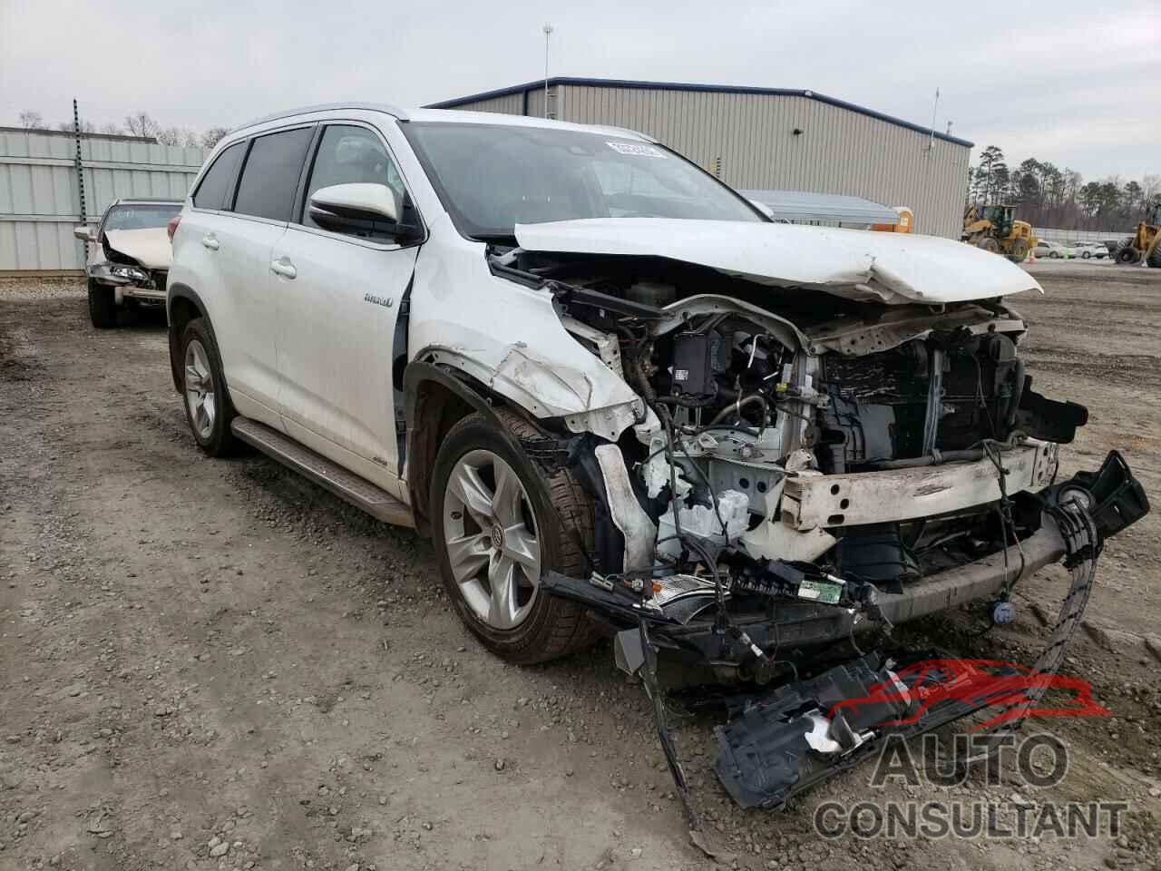 TOYOTA HIGHLANDER 2017 - 5TDDGRFH6HS035228