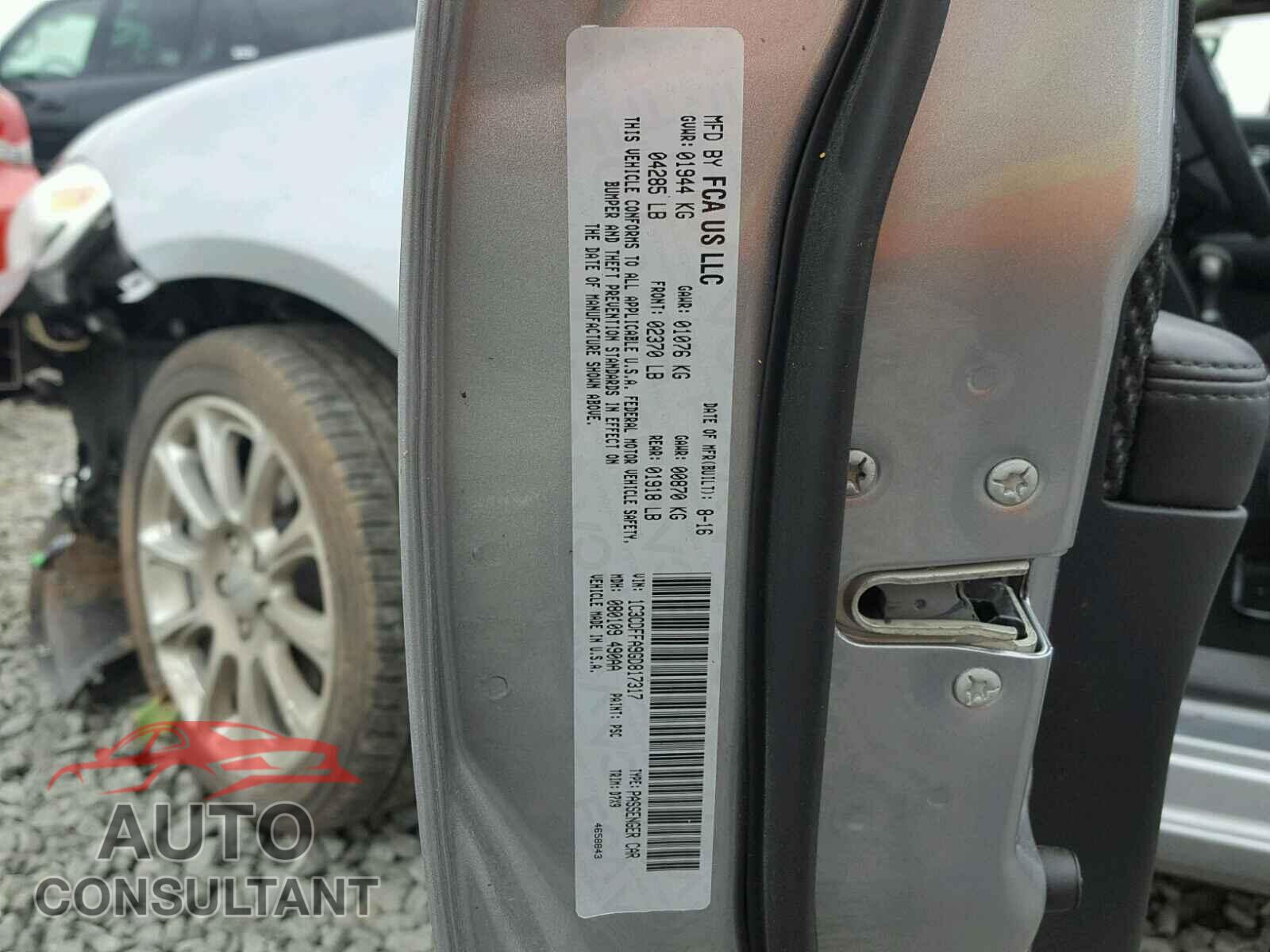 DODGE DART 2016 - 1C3CDFFA9GD817317