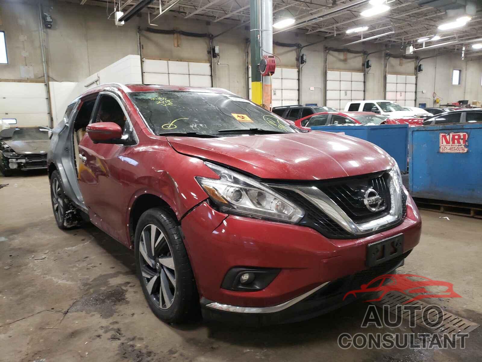 NISSAN MURANO 2016 - 5N1AZ2MH8GN127514