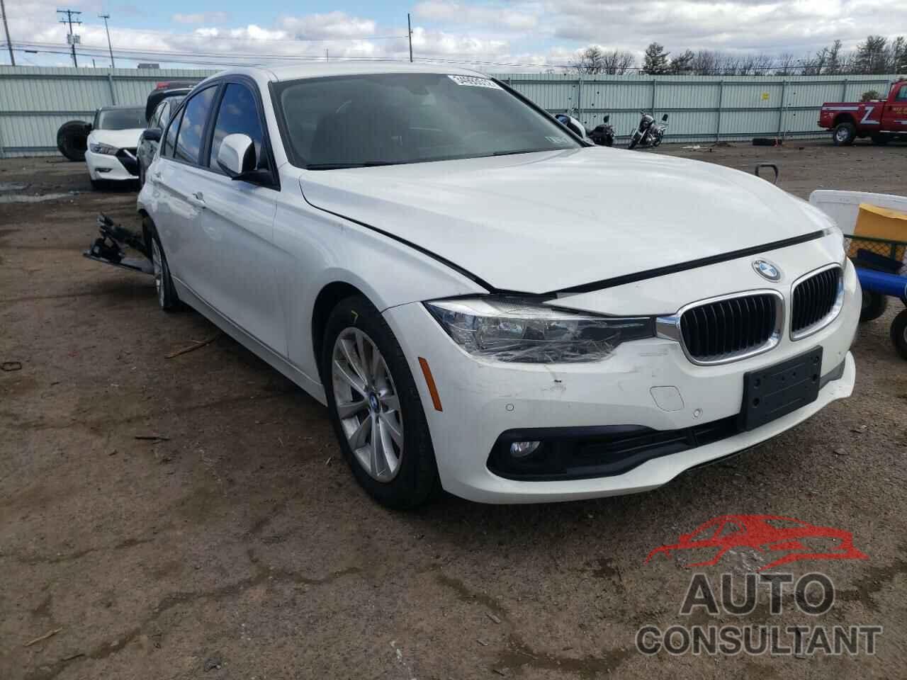 BMW 3 SERIES 2017 - WBA8E1G50HNU14824