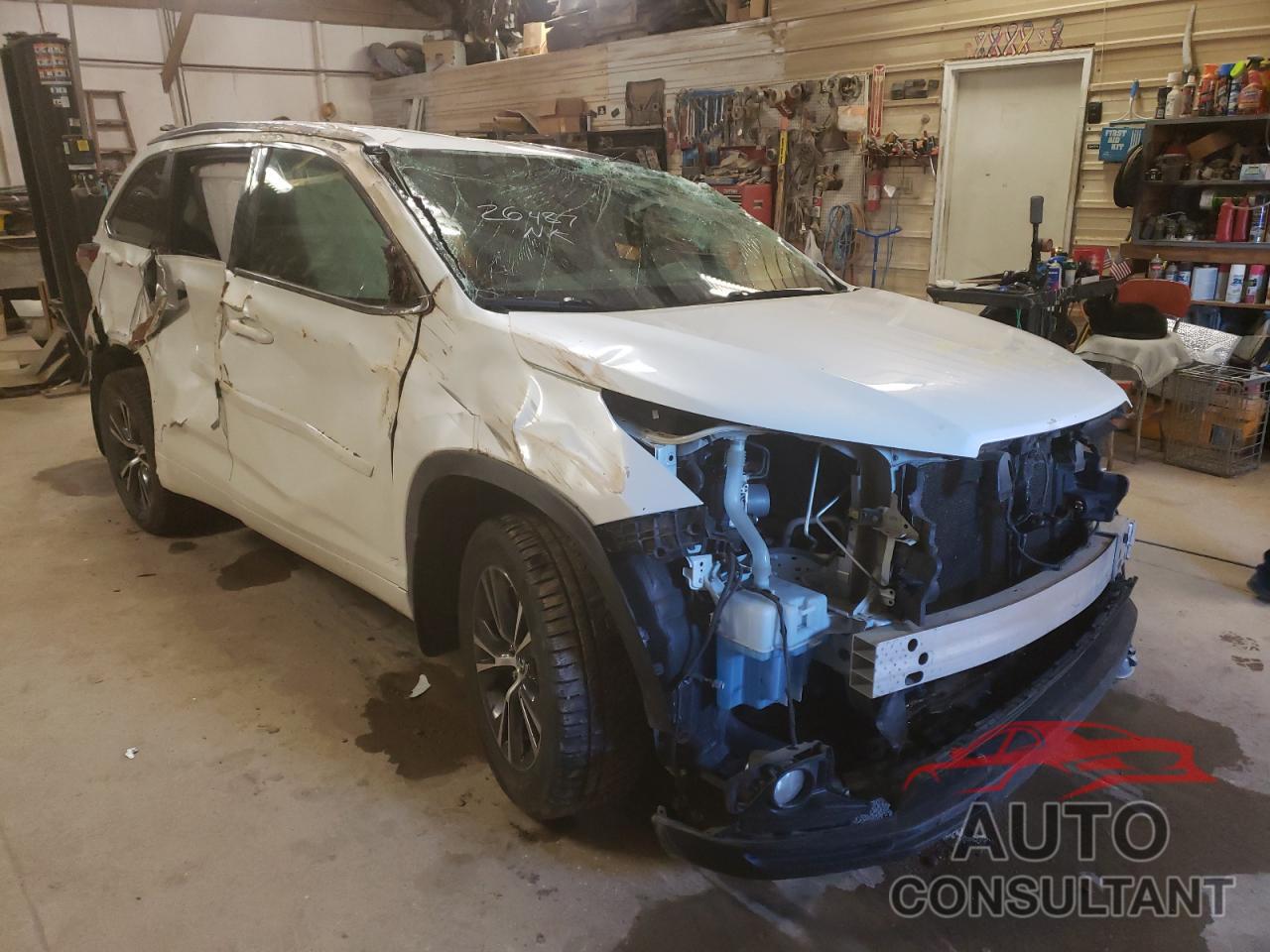 TOYOTA HIGHLANDER 2016 - 5TDJKRFH6GS238149
