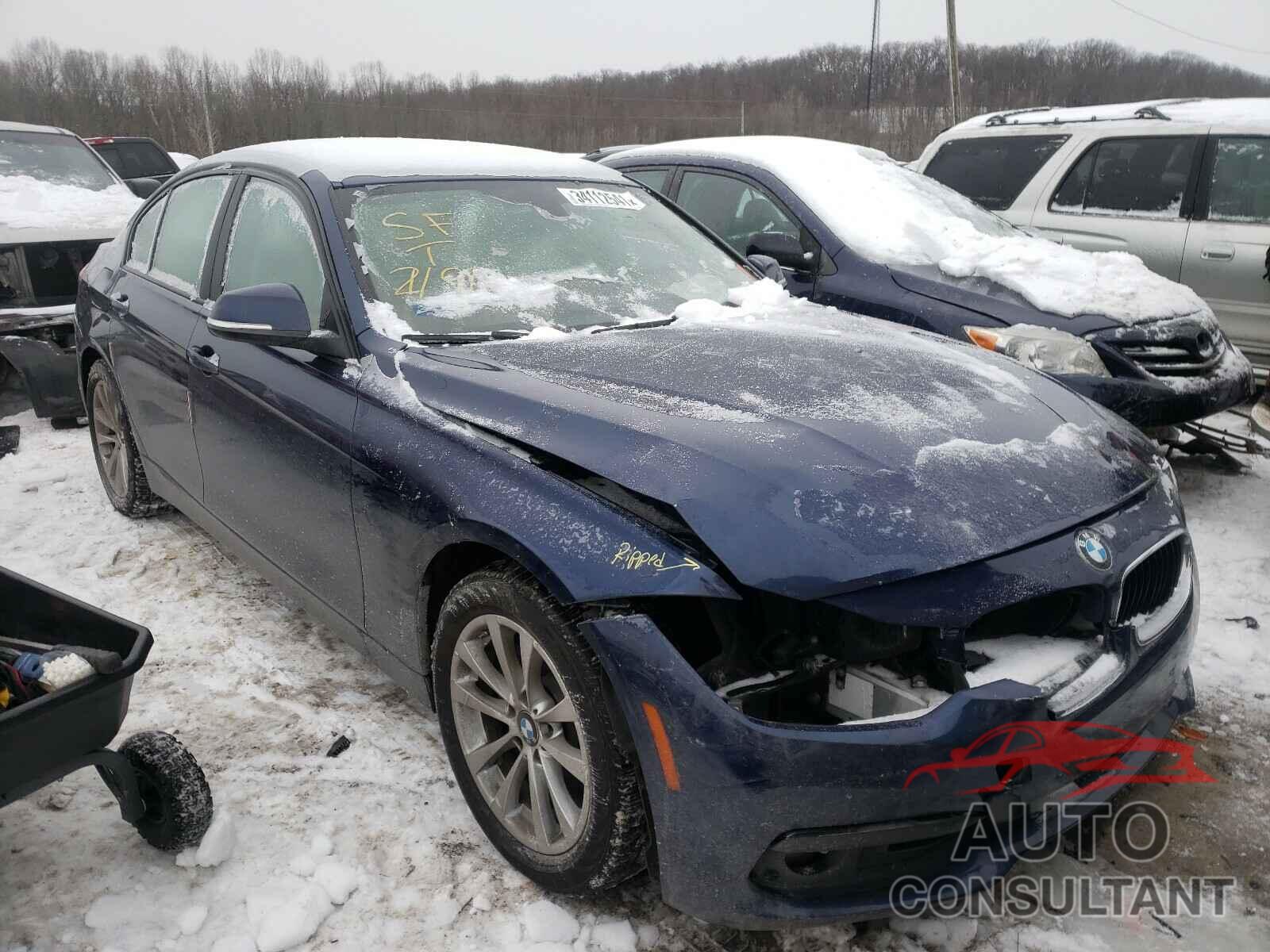 BMW 3 SERIES 2016 - WBA8E1G53GNT38448