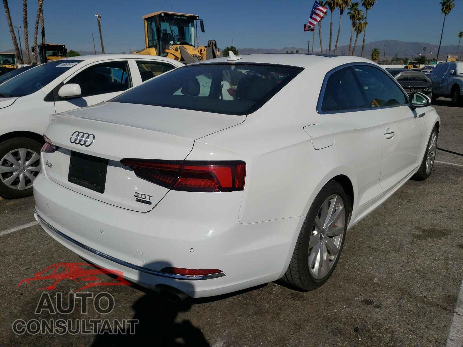 AUDI A5 2018 - WAUPNAF57JA103868