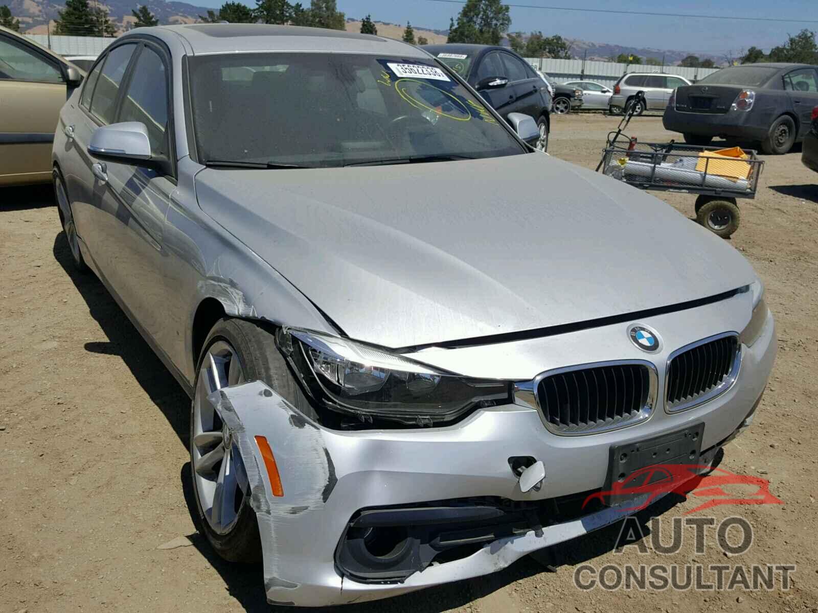 BMW 3 SERIES 2016 - WBA8A9C56GK617412