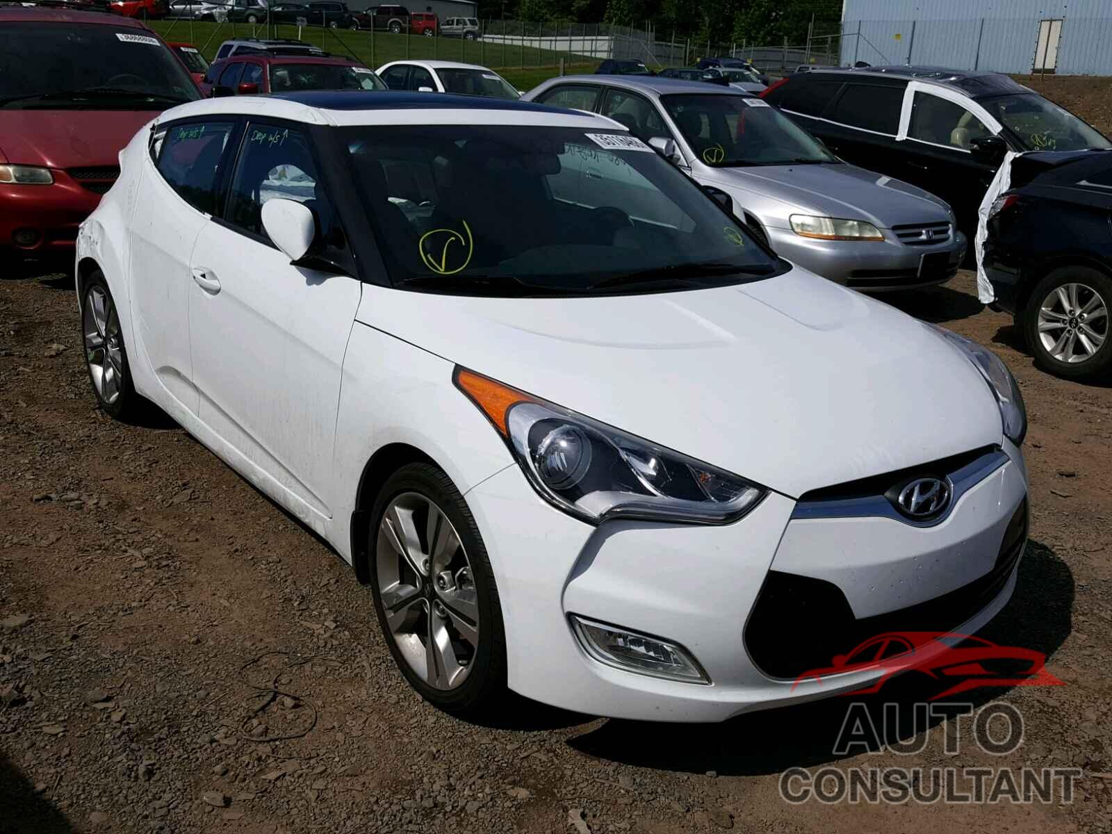 HYUNDAI VELOSTER 2017 - KMHTC6ADXHU317759