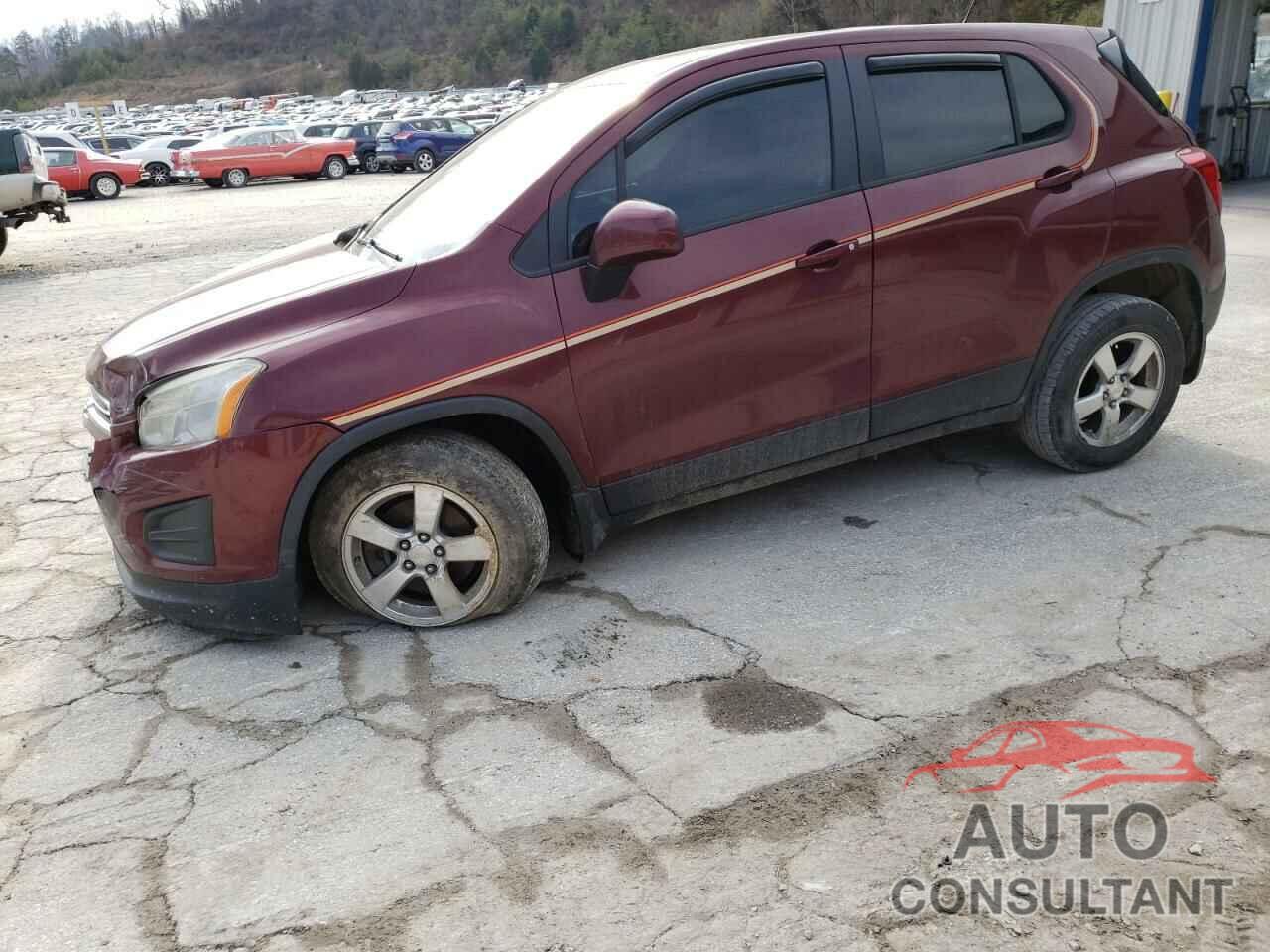 CHEVROLET TRAX 2016 - 3GNCJNSBXGL153740