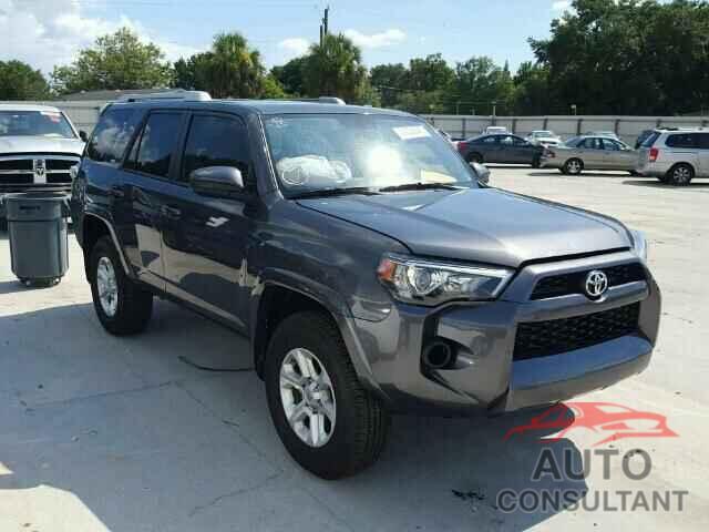 TOYOTA 4RUNNER 2016 - JTEBU5JR6G5394295